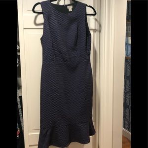 Jcrew dress with ruffle at bottom